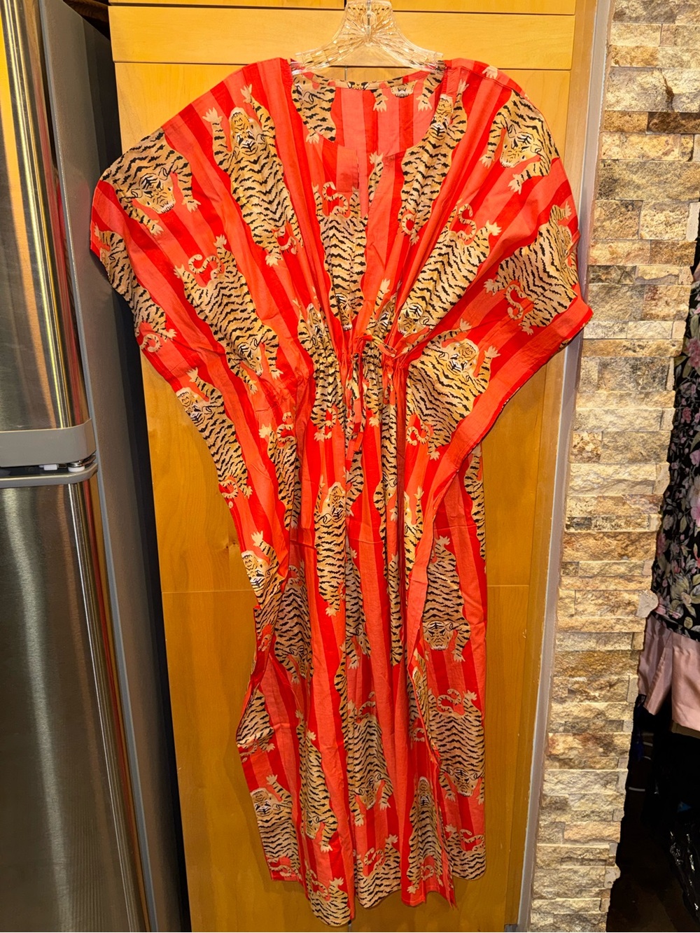Tiger Print Caftan
